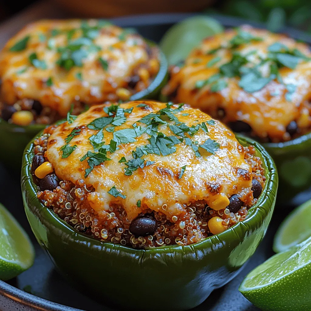 Stuffed peppers have long been a beloved dish across various cuisines, celebrated not only for their vibrant presentation but also for their versatility and heartiness. They serve as a canvas for culinary creativity, allowing cooks to experiment with a wide array of ingredients and flavors. In this recipe, we shine a spotlight on a particular favorite: Stuffed Poblano Peppers with Turkey. This dish marries the unique, smoky flavor of poblano peppers with a satisfying filling of ground turkey and quinoa, making it a wholesome option for health-conscious eaters and families looking for a balanced meal.