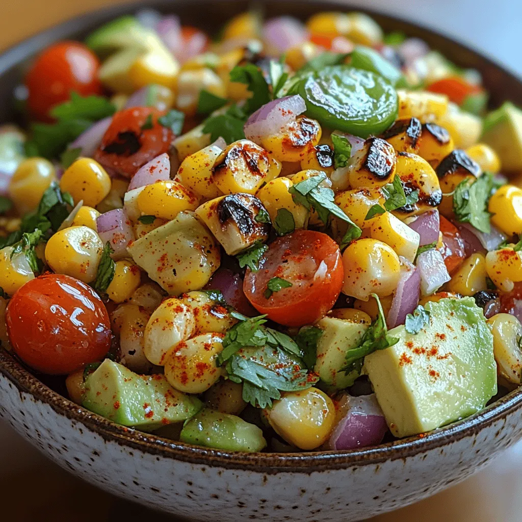 To truly appreciate the Smoky Grilled Corn and Avocado Salsa, it’s essential to understand the role of each key ingredient. Each component brings its unique flavor profile and health benefits, contributing to the overall appeal of this dish.