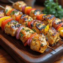 Grilled chicken dishes have long been a favorite among home cooks and food enthusiasts alike. Their popularity stems from their versatility and ease of preparation. With Zesty Lemon Garlic Chicken Skewers, you can bring the robust flavors of the grill right into your kitchen or backyard. The convenience of skewering chicken also allows for portion control, making it easier to serve just the right amount for yourself or your guests.