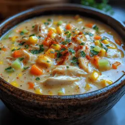 There's something undeniably comforting about a warm bowl of soup, especially during chilly evenings or when you're feeling under the weather. Soups have a unique ability to soothe the soul and provide nourishment, making them a staple in many households. Among the myriad of soup varieties, Creamy Chicken and Corn Soup stands out as a hearty meal option that beautifully combines the rich flavors of chicken and sweet corn, resulting in a dish that's both satisfying and delicious.