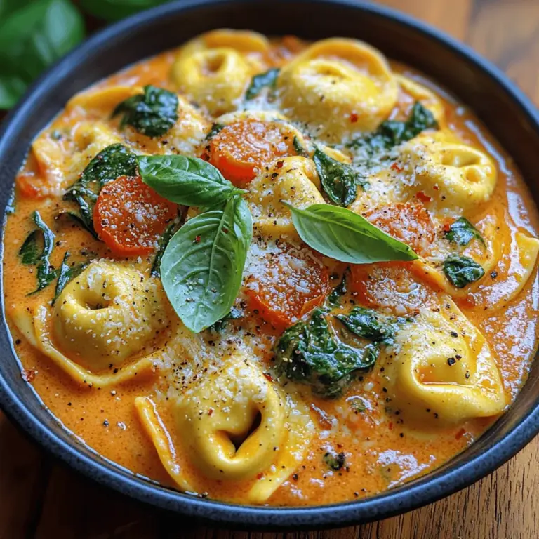 Once your creamy tomato sauce is ready, it's time to bring everything together with the cheese tortellini. This step is crucial for a harmonious blend of flavors. Begin by cooking the tortellini according to the package instructions, ensuring they remain al dente. This will prevent them from becoming mushy when combined with the sauce.