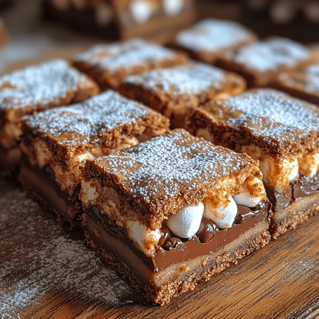 The key ingredients in S'mores Delight Bars work together to create a rich, satisfying dessert that appeals to the senses. Understanding how each component contributes to the final product is crucial for achieving the best results.