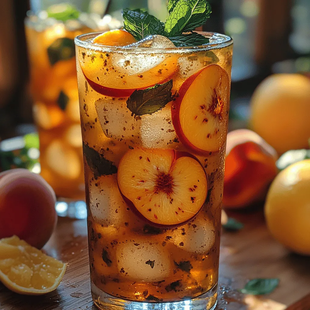 As the temperatures rise and the sun shines brighter, the search for refreshing summer beverages becomes a delightful pursuit. Whether you are lounging by the pool, hosting a backyard barbecue, or simply enjoying a quiet afternoon, a cool drink can elevate the experience and keep you hydrated. In the realm of summer drinks, peach-flavored concoctions hold a special charm. They embody the essence of sunny days, offering a sweet and juicy flavor that perfectly complements the warm weather.