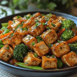 In a world increasingly leaning towards plant-based diets, the quest for delicious, hearty meals that satisfy both vegetarians and meat-lovers alike has never been more essential. Enter the Sweet and Sour Tofu Stir Fry, a dish that not only bursts with vibrant flavors but also embodies the essence of healthy eating. This culinary delight combines the rich, crispy texture of tofu with a medley of colorful vegetables, all enveloped in a tangy sauce that elevates every bite. Whether you're preparing a quick weeknight dinner or impressing guests with your culinary skills, this recipe is guaranteed to be a show-stopper.