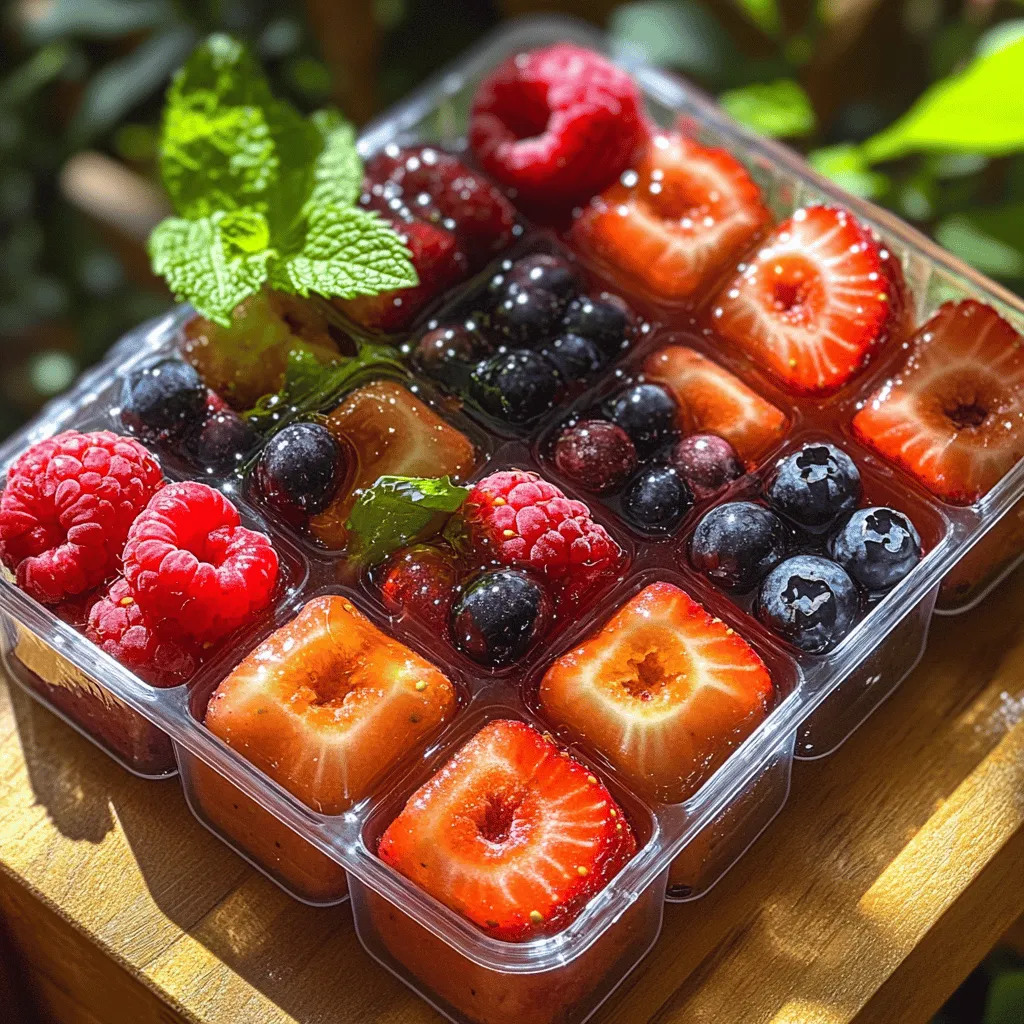 As the days grow warmer and the sun graces us with its presence, there's no better way to cool off than with a refreshing smoothie. Enter the Berry Bliss Smoothie Cubes—an ingenious way to enjoy a nutrient-packed smoothie in just moments. Imagine having the convenience of a smoothie at your fingertips, ready to blend in seconds; this is the magic of smoothie cubes. Not only are they quick to prepare, but they are also brimming with vitamins, antioxidants, and the natural sweetness of fruits.