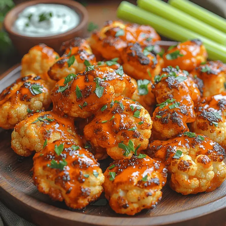 In recent years, plant-based dishes have surged in popularity, captivating the palates of both vegans and non-vegans alike. This shift in culinary trends is driven by a growing awareness of health, sustainability, and the desire to explore new flavors. One standout recipe that perfectly encapsulates this movement is Spicy Air Fryer Buffalo Cauliflower—a zesty, vegan alternative to traditional buffalo wings that packs a flavorful punch without the guilt.