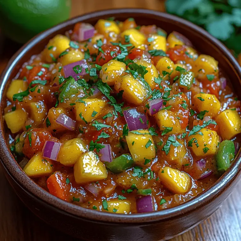 Salsa has long been a beloved accompaniment in various cuisines around the globe, often serving as a bright, zesty complement to everything from tacos to grilled meats. Its versatility and vibrant flavors make it a staple in many households, especially during the warmer months when fresh ingredients are at their peak. Among the myriad of salsa variations, Mango Tango Salsa stands out as a refreshing twist that not only tantalizes the taste buds but also brings a touch of sunshine to your dining table.