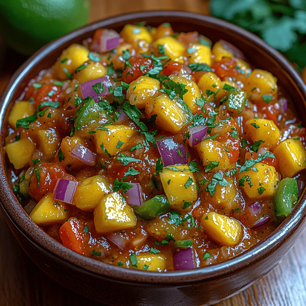 Salsa has long been a beloved accompaniment in various cuisines around the globe, often serving as a bright, zesty complement to everything from tacos to grilled meats. Its versatility and vibrant flavors make it a staple in many households, especially during the warmer months when fresh ingredients are at their peak. Among the myriad of salsa variations, Mango Tango Salsa stands out as a refreshing twist that not only tantalizes the taste buds but also brings a touch of sunshine to your dining table.
