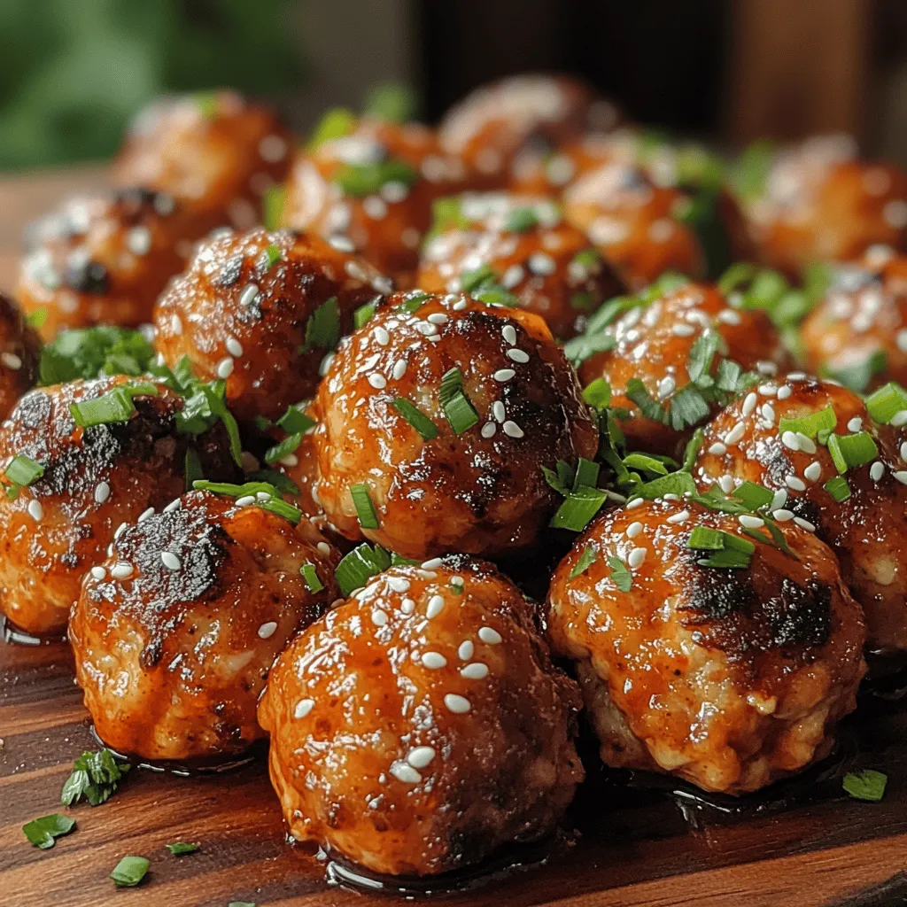 To create the perfect Firecracker Chicken Meatballs, it's important to understand the role each ingredient plays in the dish. Let’s dive into the core components that make these meatballs a standout choice.