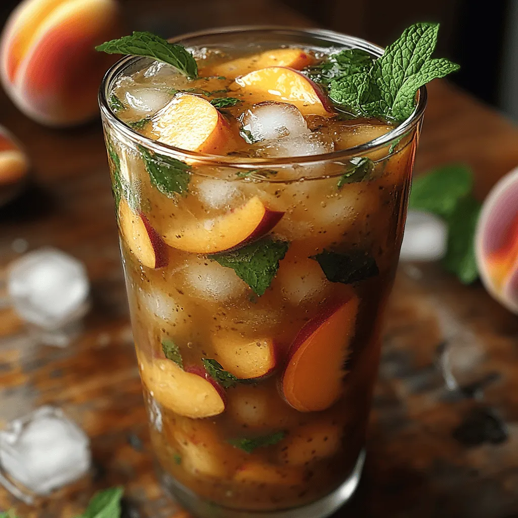 As the sun rises higher in the sky and the temperatures start to climb, nothing quite quenches your thirst like a glass of refreshing iced tea. The popularity of iced teas during the warm summer months is no accident; they offer a cool, revitalizing remedy to the heat while delivering a plethora of health benefits. Among the various iced tea concoctions, Iced Peach Green Tea stands out as a particularly delightful option. It's not only refreshing but also a healthful choice, blending the light, delicate flavors of green tea with the sweet, juicy essence of ripe peaches.