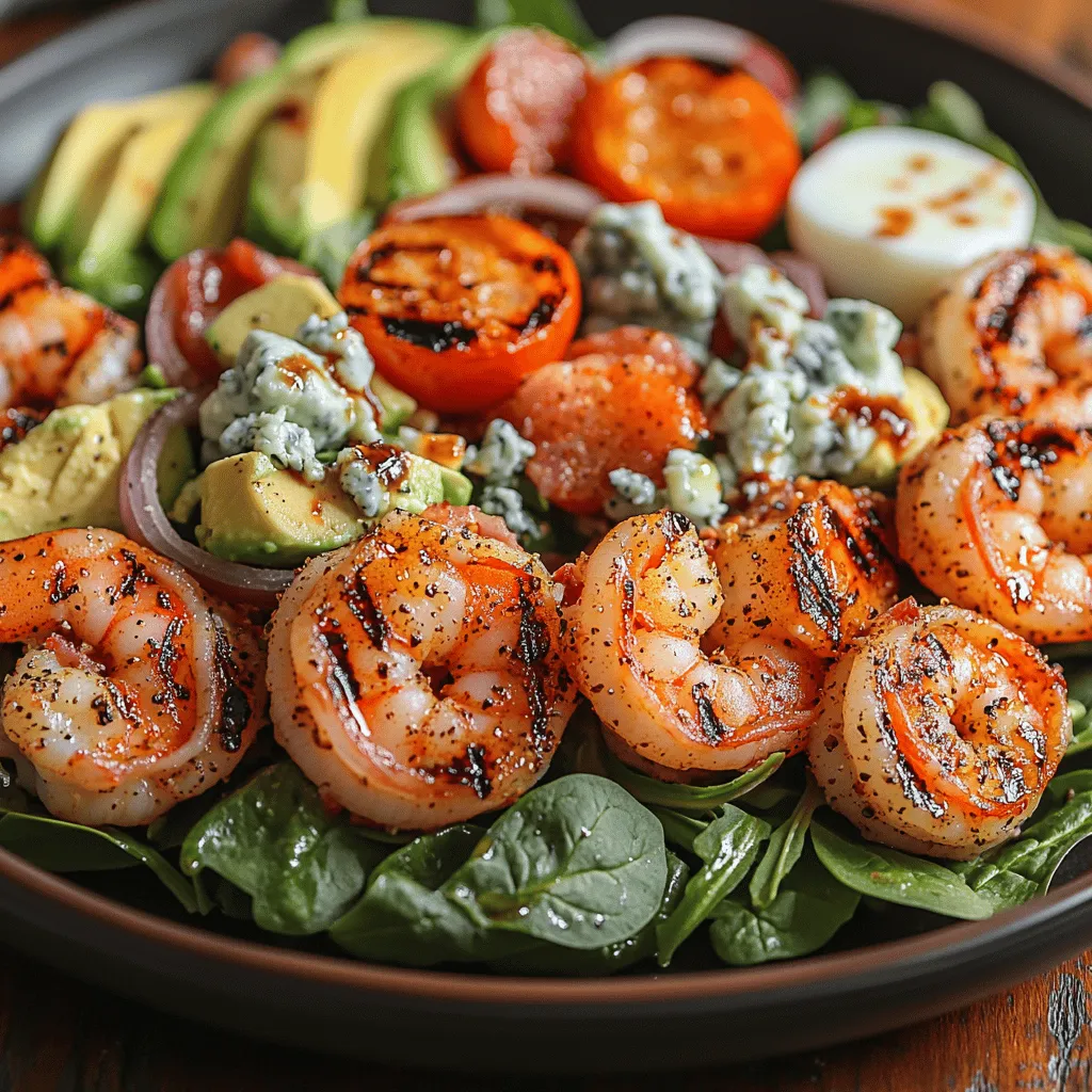 A well-crafted salad relies heavily on the quality and variety of its ingredients. The Sizzling Grilled Shrimp Cobb Salad is no exception, as each component plays a crucial role in delivering a delightful culinary experience. Let’s explore the key ingredients that come together to make this salad truly remarkable.