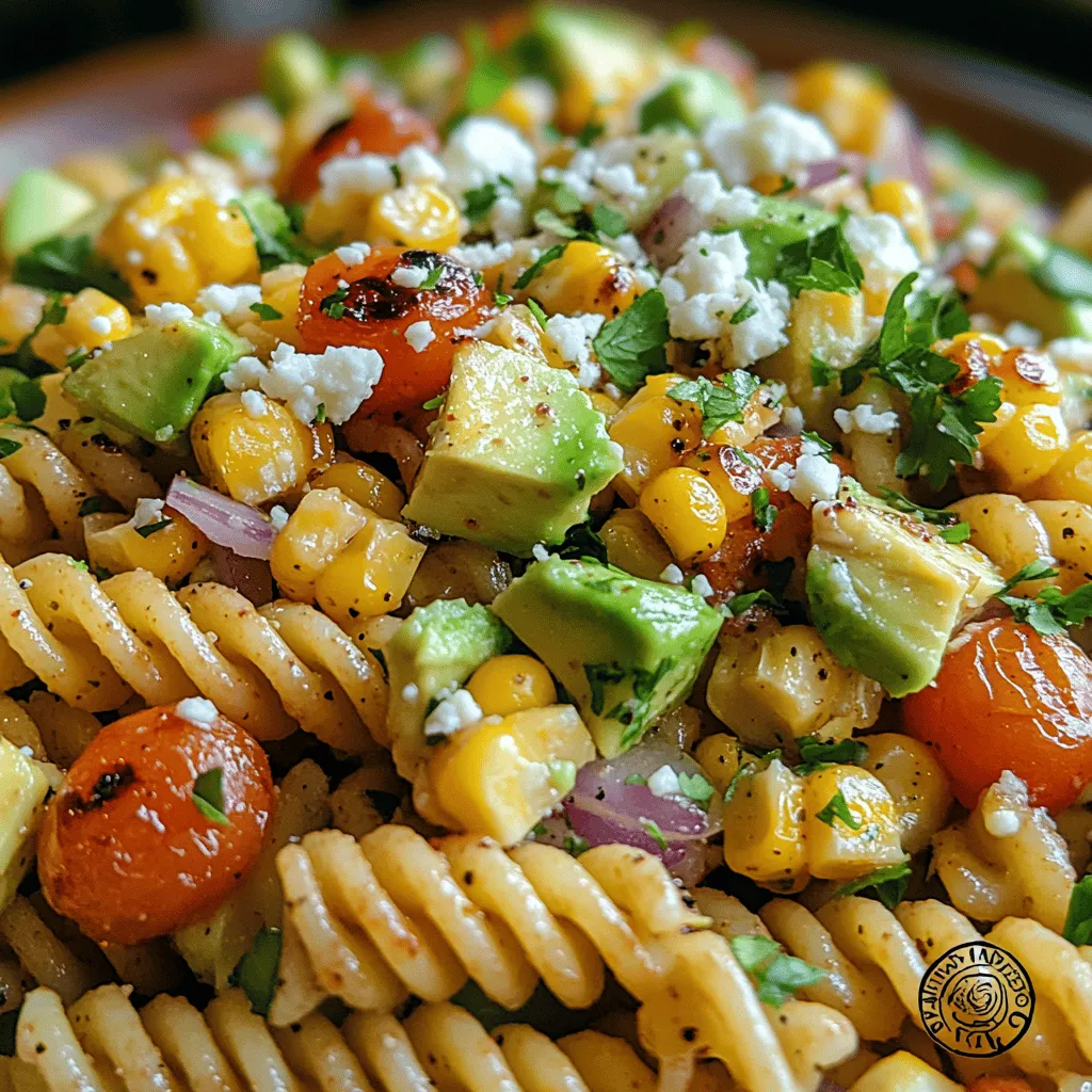 As the days grow warmer and summer approaches, there’s nothing quite like a vibrant, refreshing salad to celebrate the season. Enter the Roasted Corn Avocado Pasta Salad Delight—a dish that beautifully marries the creamy richness of avocado with the sweetness of roasted corn, all tossed together in a medley of fresh ingredients and zesty flavors. This salad stands out not only for its delightful taste but also for its nutritional benefits, making it a perfect option for gatherings, potlucks, and leisurely summer meals.