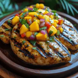 As the sun shines brighter and the days grow longer, there's no better time to embrace vibrant, flavorful dishes that bring a touch of the tropics to your dining table. One such dish that perfectly encapsulates the essence of summer is Grilled Chicken with Fresh Mango Chutney. This colorful meal not only tantalizes your taste buds but also offers a symphony of health benefits, making it an excellent choice for summer gatherings, barbecues, or weeknight dinners.