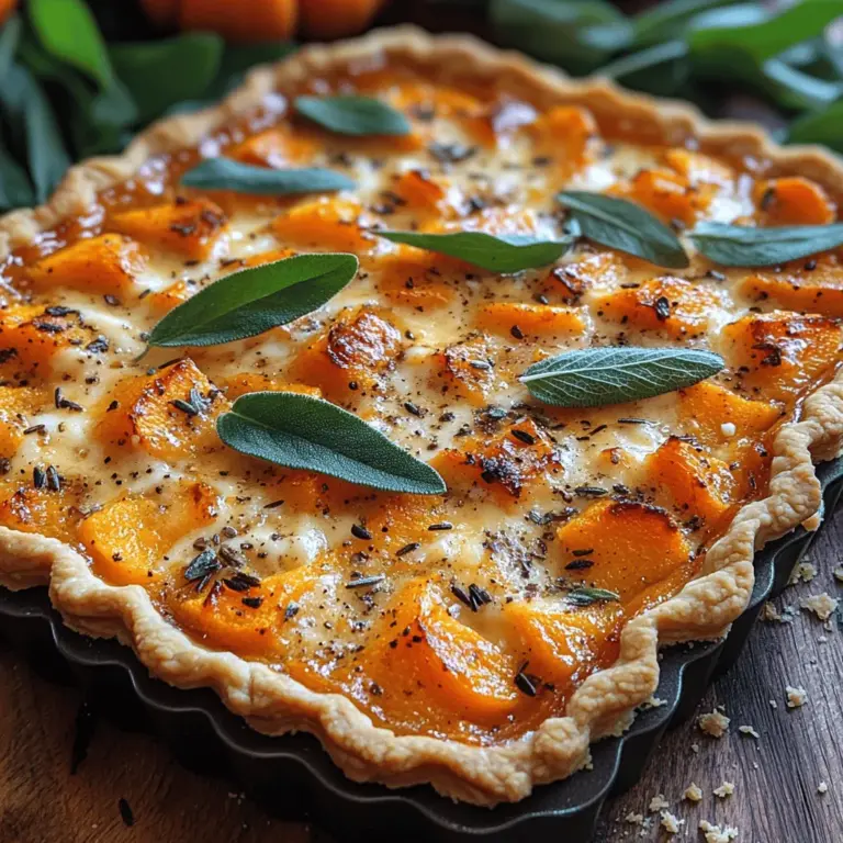 As autumn descends and the air turns crisp, the culinary scene shifts to embrace seasonal ingredients that bring warmth and comfort. Among the stars of this season is the butternut squash, a vibrant orange vegetable that not only adds a touch of color to your dishes but also delivers a wealth of flavor and nutrition. The savory butternut squash tart is a delightful embodiment of these qualities, making it an exceptional choice for gatherings, holiday feasts, or cozy family dinners.