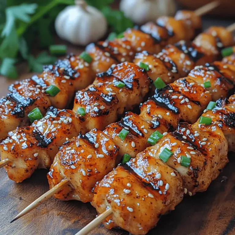 As the warmth of summer arrives, so does the delightful tradition of grilling and outdoor gatherings. Skewers have become a staple at barbecues, picnic spreads, and backyard parties, offering a fun and interactive way to serve a variety of delicious bites. Among the myriad options, Sweet & Savory Honey Garlic Chicken Skewers stand out as a perfect blend of flavors and textures that will tantalize your taste buds and impress your guests.