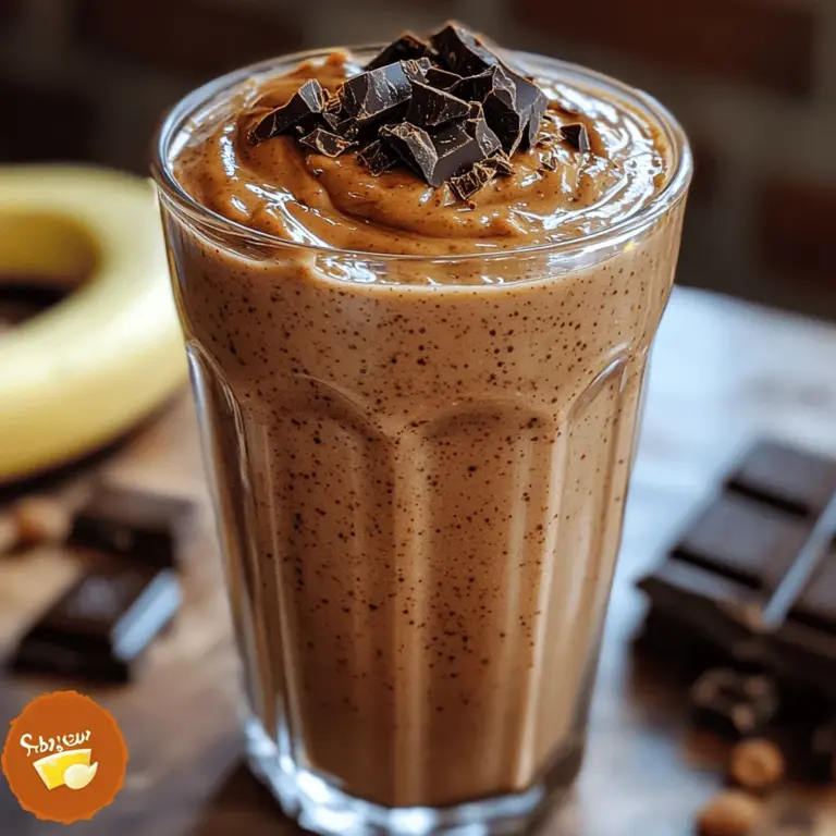 The Choco-Nutty Delight Smoothie is a delightful fusion of flavors that seamlessly combines the rich, indulgent taste of chocolate with the creamy, nutty goodness of peanut butter. This refreshing beverage is more than just a delicious treat; it is a powerhouse of nutrition, making it an ideal choice for breakfast, a post-workout replenisher, or a satisfying snack at any time of day. With its simple ingredients, including ripe bananas, almond milk, and a hint of vanilla, this smoothie is easy to prepare and is sure to become a beloved staple in your household.