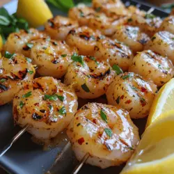 Citrusy Zest Shrimp Skewers Recipe