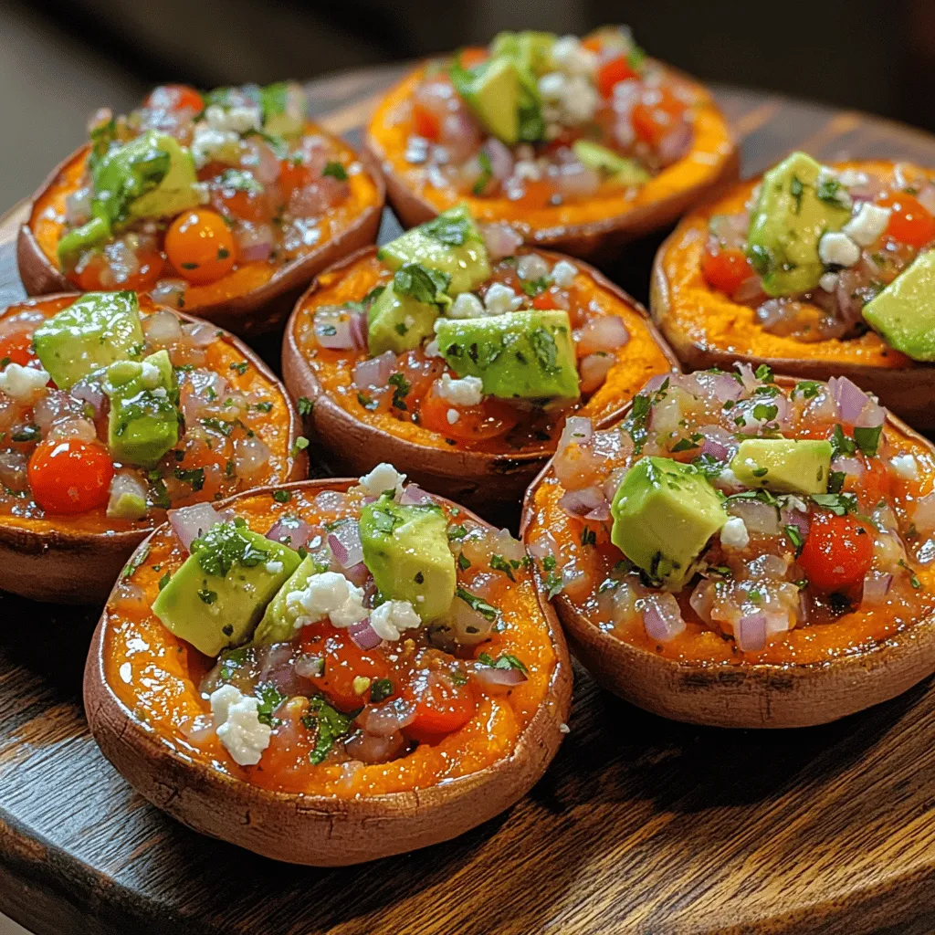 To appreciate the depth of flavor and health benefits that Sweet Potato Salsa Scoops offer, it is essential to explore each ingredient and its role in this dish.