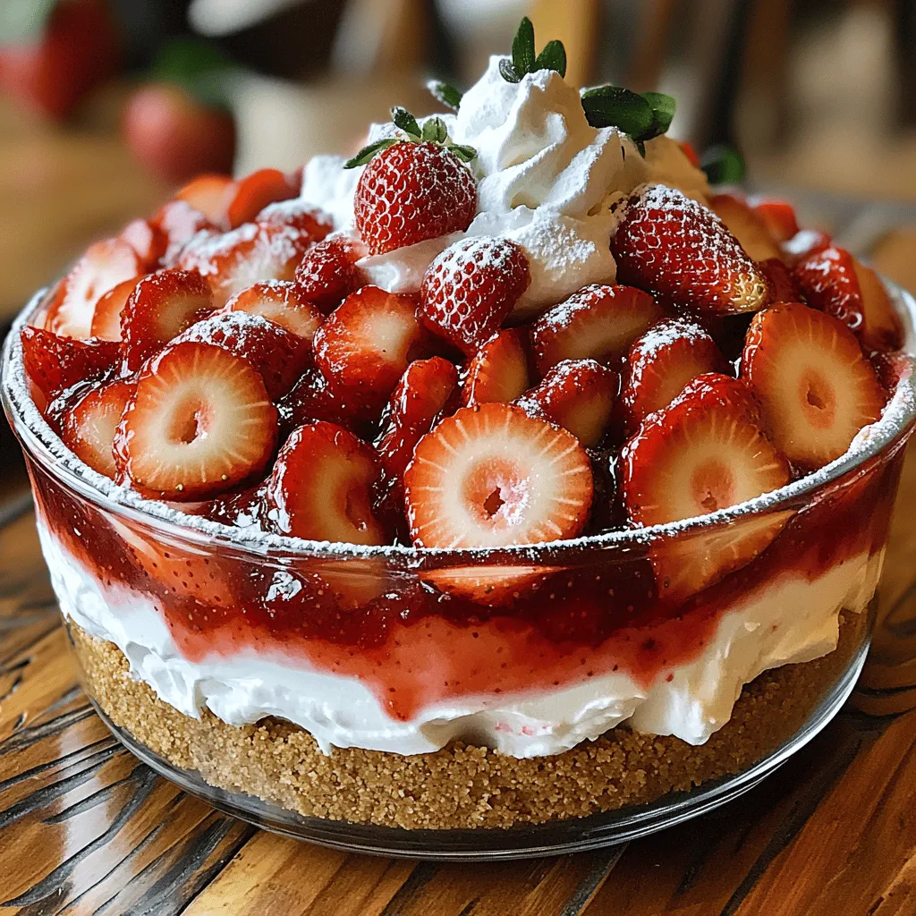 If you’re looking for a dessert that perfectly balances sweetness, creaminess, and a hint of tartness, look no further than the Strawberry Dream No-Bake Lasagna. This delightful treat is a crowd-pleaser at any gathering, whether it’s an elegant dinner party, a casual summer barbecue, or a festive family celebration. The beauty of this recipe lies not only in its exquisite layers of fresh strawberries and luscious cream but also in its simplicity—there’s no need to turn on the oven!
