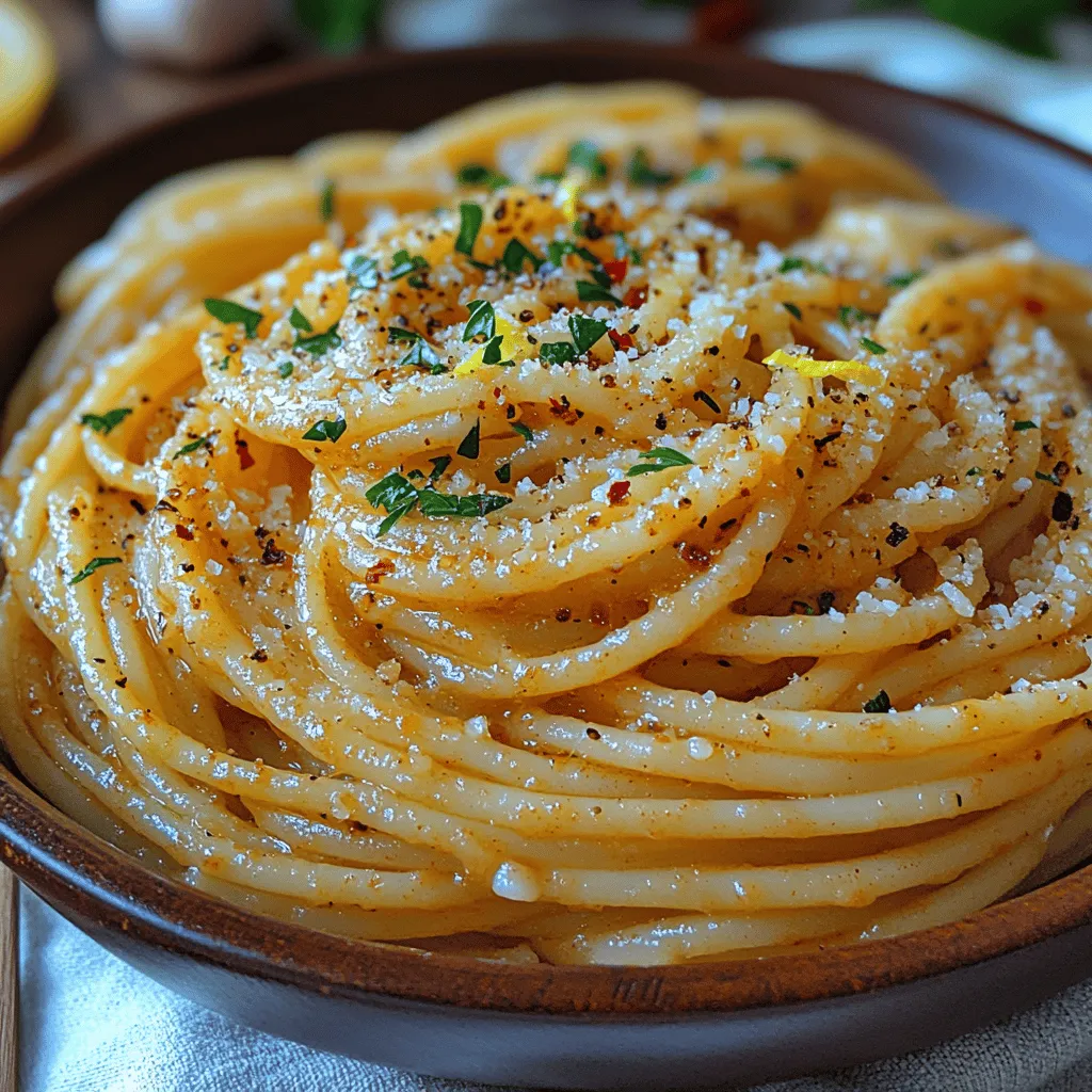 Spaghetti with roasted garlic butter is not just a dish; it’s a culinary experience that envelops the palate in warmth and comfort. This pasta dish highlights the delicate balance of flavors, combining the richness of butter with the sweet, mellow notes of roasted garlic. It’s a dish that evokes the essence of Italian cooking, where simplicity reigns supreme, and fresh ingredients take center stage. Whether you are a seasoned home cook or a beginner in the kitchen, this recipe is approachable and rewarding, making it an ideal choice for a cozy weeknight dinner or a special occasion.