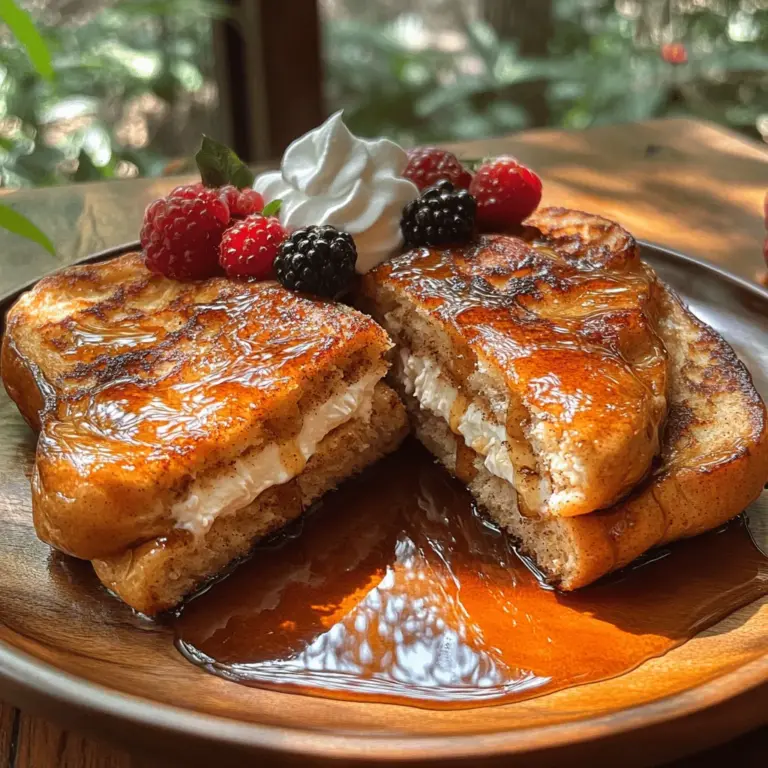 In the world of breakfast, few dishes can rival the indulgence and satisfaction that a well-made French toast brings. This classic morning fare has been a beloved staple for generations, offering a delightful combination of crunch and softness that appeals to both children and adults alike. But when you elevate traditional French toast with a creamy, sweet filling, you create a culinary masterpiece that is perfect for special occasions or simply treating yourself on a leisurely weekend morning.