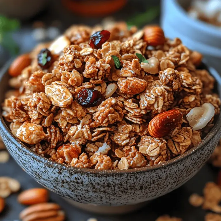 Granola has long been celebrated as a versatile and healthful snack option, perfect for breakfast, a quick energy boost, or even a satisfying dessert topping. As the wellness trend continues to grow, homemade granola is becoming increasingly popular among health-conscious individuals and families. This is largely due to the ability to customize flavors, control ingredients, and ensure freshness, all while enjoying the delightful crunch of toasted oats and nuts.