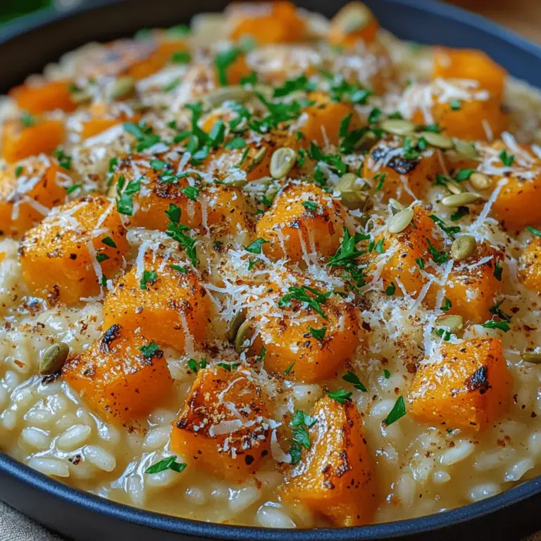 Risotto is a beloved Italian dish known for its versatility and comforting nature. As the cooler months approach, there's something particularly inviting about a creamy bowl of risotto that warms both the heart and the soul. This creamy butternut squash risotto is the perfect embodiment of autumn, showcasing the vibrant, sweet flavor of butternut squash while delivering a rich and satisfying meal. The appeal of this dish lies not only in its delightful taste but also in its nutritional benefits, making it an ideal choice for both a hearty main course and a flavorful side dish for gatherings.