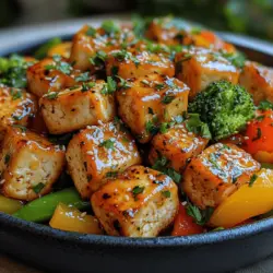 In recent years, plant-based dishes have surged in popularity, captivating the hearts and palates of food enthusiasts around the globe. This trend is not just a fleeting moment; it reflects a growing awareness of the benefits of a plant-based diet, both for individual health and the health of our planet. Among the myriad of plant-based recipes available, one that stands out with its vibrant flavors and nutritional goodness is the Citrus Bliss: Orange Glazed Tofu Stir-Fry. This delightful dish brings together the wholesome goodness of tofu and fresh vegetables, all enveloped in a luscious orange glaze that is both sweet and tangy.