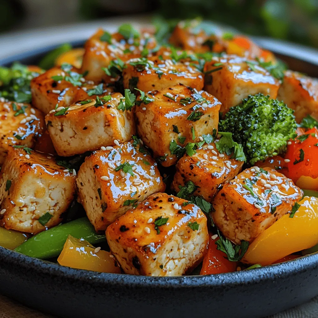 In recent years, plant-based dishes have surged in popularity, captivating the hearts and palates of food enthusiasts around the globe. This trend is not just a fleeting moment; it reflects a growing awareness of the benefits of a plant-based diet, both for individual health and the health of our planet. Among the myriad of plant-based recipes available, one that stands out with its vibrant flavors and nutritional goodness is the Citrus Bliss: Orange Glazed Tofu Stir-Fry. This delightful dish brings together the wholesome goodness of tofu and fresh vegetables, all enveloped in a luscious orange glaze that is both sweet and tangy.