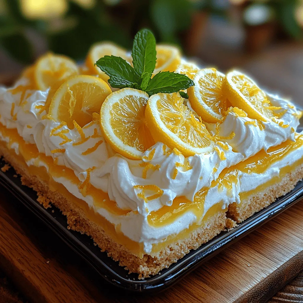 To create the perfect batch of Refreshing Lemon Lovelies, it's essential to understand the key ingredients that contribute to its delightful flavor and texture. Each component plays a vital role in ensuring that the final product is not only delicious but also visually appealing.