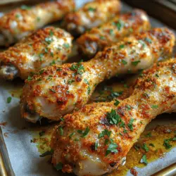 To create the perfect batch of Parmesan Herb Baked Chicken Drumsticks, it’s essential to understand the key ingredients that contribute to its unique flavor profile. Each component plays a vital role in ensuring the dish is both delicious and satisfying.
