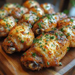 When it comes to appetizers or game day snacks, few dishes can rival the popularity of chicken wings. These savory bites are a staple in bars and homes alike, loved for their ability to be coated in a variety of sauces and seasonings that cater to every palate. Among the myriad of wing recipes, Garlic Parmesan Baked Wings stand out, offering a delightful combination of rich garlic flavor and the nutty, salty goodness of Parmesan cheese.