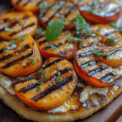 Discover the delightful combination of sweet and savory with this Peach Ricotta Grilled Flatbread recipe. Perfect for summer gatherings or a light dinner, this dish features juicy grilled peaches and creamy ricotta cheese layered on warm, grilled flatbread. With a hint of honey and fresh mint, it’s not just a meal but a culinary experience that offers a burst of flavors. In this article, we will explore the ingredients, preparation steps, and the delightful nuances that make this dish a standout choice for any occasion.