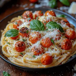 Creamy Roasted Tomato Pasta is a dish that perfectly encapsulates the essence of comfort food while also delivering a burst of vibrant flavors. This delightful recipe combines the sweetness of roasted cherry tomatoes with the richness of a creamy sauce, creating a harmonious blend that is sure to please any palate. Whether you're preparing a weeknight dinner for your family or hosting a gathering with friends, this pasta dish offers a satisfying and memorable meal that can elevate any occasion.