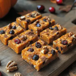 The Appeal of Adding Chocolate Incorporating chocolate chips into your pumpkin oatmeal energy bars can elevate their flavor profile significantly. The rich, creamy taste of chocolate complements the warm spices and natural sweetness of pumpkin, creating a delightful treat that satisfies your sweet tooth while still being nutritious. This addition makes the bars more indulgent without sacrificing health benefits.
