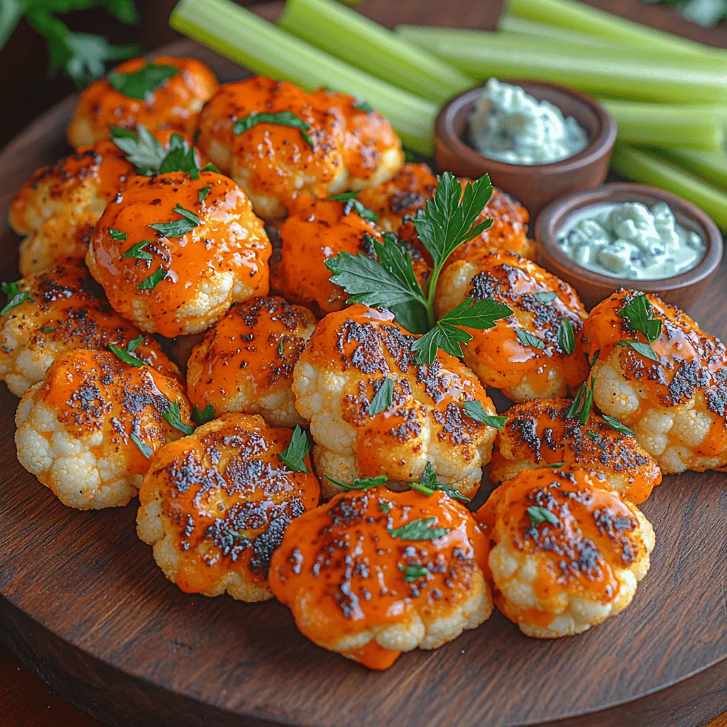 To achieve perfectly seasoned crispy cauliflower buffalo wings, mixing your dry ingredients thoroughly is crucial. A well-balanced blend of spices not only enhances the flavor but also ensures that every bite is equally delicious. Start by combining all-purpose flour, garlic powder, onion powder, smoked paprika, salt, and pepper in a large mixing bowl. Ensure that you whisk these ingredients together until they are fully incorporated. This uniformity will help the batter adhere evenly to the cauliflower, resulting in consistent flavor throughout.
