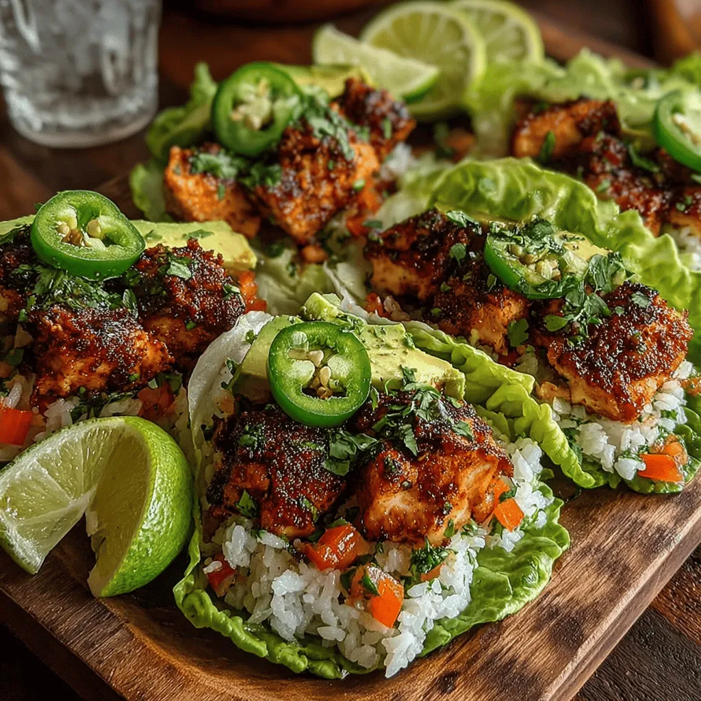 In the realm of healthy dining, few dishes can match the vibrancy and freshness of Zesty Lime Chicken & Rice Lettuce Wraps. This recipe not only tantalizes the taste buds with its zesty flavor profile but also offers a nutritious option that is suitable for various occasions—be it a light dinner, a satisfying lunch, or a refreshing appetizer for gatherings. The appeal of lettuce wraps lies in their ability to provide a satisfying crunch while keeping the dish light and refreshing. As a bonus, they are incredibly versatile, allowing for customization based on personal preferences or dietary restrictions.
