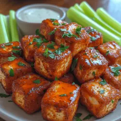 In recent years, plant-based diets have gained immense popularity, and with that, innovative recipes have emerged that cater to both taste and health. Among these culinary delights, Spicy Air-Fried Buffalo Tofu Bites stand out as a delicious and satisfying snack that appeals to both vegans and non-vegans alike. These bites are not only packed with flavor but also offer a healthier alternative to traditional buffalo wings, making them a fantastic choice for game days, parties, or simply as a tasty treat.