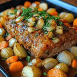 In the whirlwind of modern life, cooking can often feel like a daunting task, especially for busy individuals and families. However, the beauty of slow cooking lies in its ability to transform simple ingredients into mouthwatering meals with minimal effort. The Savory Slow Cooker Garlic Herb Pork Roast is a perfect example of this culinary magic. This dish combines the rich flavors of tender pork with aromatic herbs and garlic, resulting in a comforting meal that satisfies the palate and warms the soul. Whether you're hosting a gathering or enjoying a quiet family dinner, this pork roast is sure to impress with its savory goodness and ease of preparation.