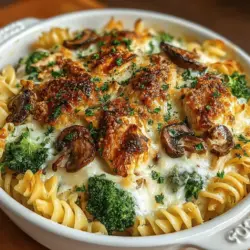 Casseroles have long held a special place in the hearts of home cooks and families across the globe. They provide not just nourishment, but also a sense of warmth and comfort that can transform a simple meal into a cherished dining experience. Among the wide array of casserole recipes, the Golden Parmesan Herb Chicken Noodle Casserole stands out as a quintessential family-friendly dish, perfect for busy weeknights or leisurely Sunday dinners. With its delightful combination of tender chicken, flavorful herbs, and creamy cheeses, this casserole is sure to become a staple in your kitchen.