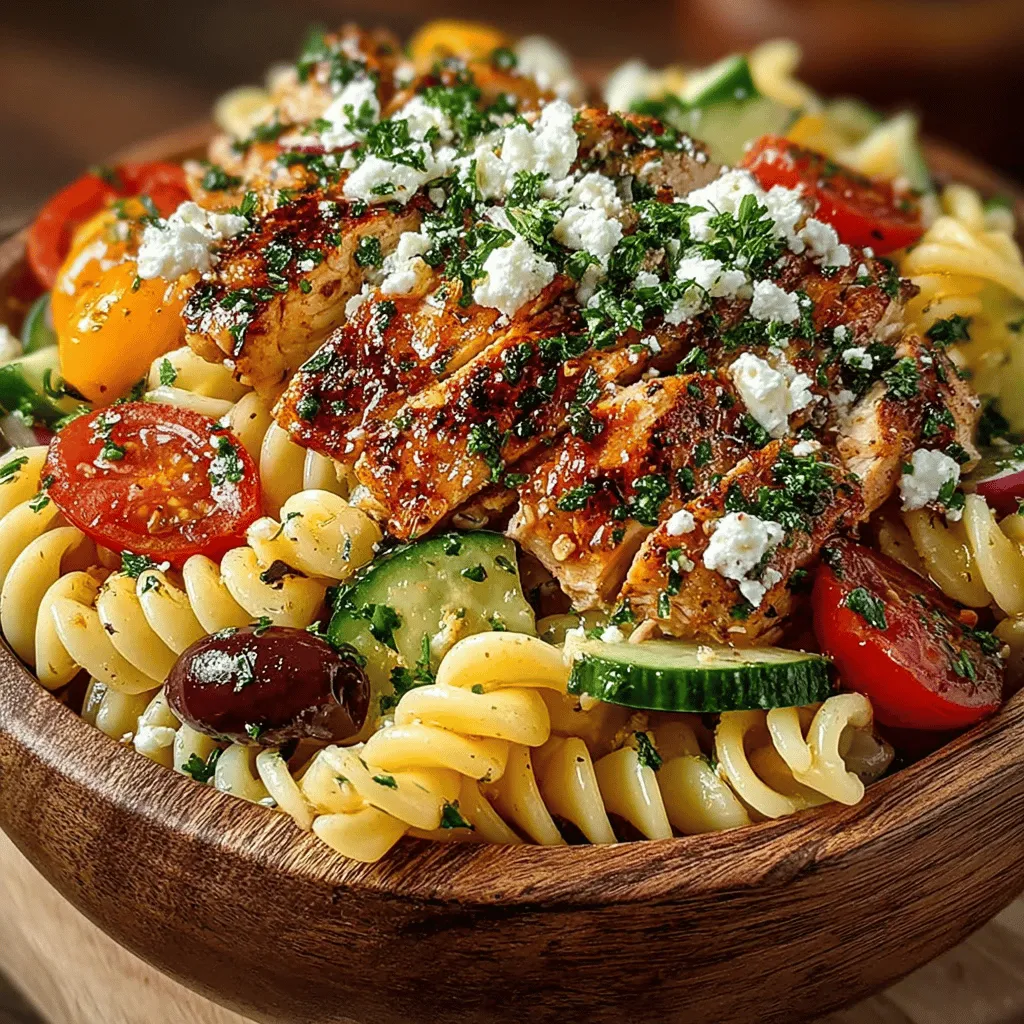 Mediterranean cuisine is renowned not only for its vibrant flavors but also for its incredible health benefits. Characterized by an abundance of fresh vegetables, whole grains, lean proteins, and healthy fats, this culinary tradition promotes heart health, aids digestion, and encourages overall well-being. The Mediterranean diet emphasizes seasonal ingredients, making it both a sustainable and enjoyable way of eating. As we explore the enchanting world of Mediterranean flavors, one dish that stands out for its refreshing qualities is the Cool Mediterranean Vibes Chicken Pasta Salad.
