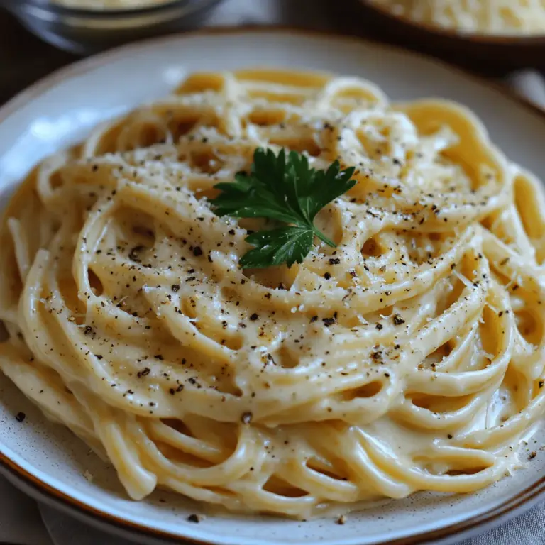 Discover the luxurious delight of Velvet Roasted Garlic Alfredo, a creamy, indulgent pasta dish that harmoniously blends the rich flavors of roasted garlic with the savory richness of Parmesan cheese. This recipe exemplifies how simple, high-quality ingredients can transform into a restaurant-quality meal right in your own kitchen. Whether you're preparing a comforting weeknight dinner or celebrating a special occasion, this Alfredo sauce promises to elevate your pasta experience to new heights.