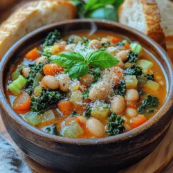 When the chill of winter sets in or when you seek comfort on a rainy day, nothing brings warmth quite like a hearty bowl of stew. One of the most beloved stews hailing from the picturesque landscapes of Tuscany is the Rustic Tuscan Kale & Bean Stew. This dish beautifully encapsulates the essence of Italian home cooking, combining simple ingredients to create a meal that is rich in flavor and satisfying to the soul. The beauty of this stew lies in its versatility; it can be served as a main dish, a side, or even as a warm appetizer, making it a staple in many Italian households.
