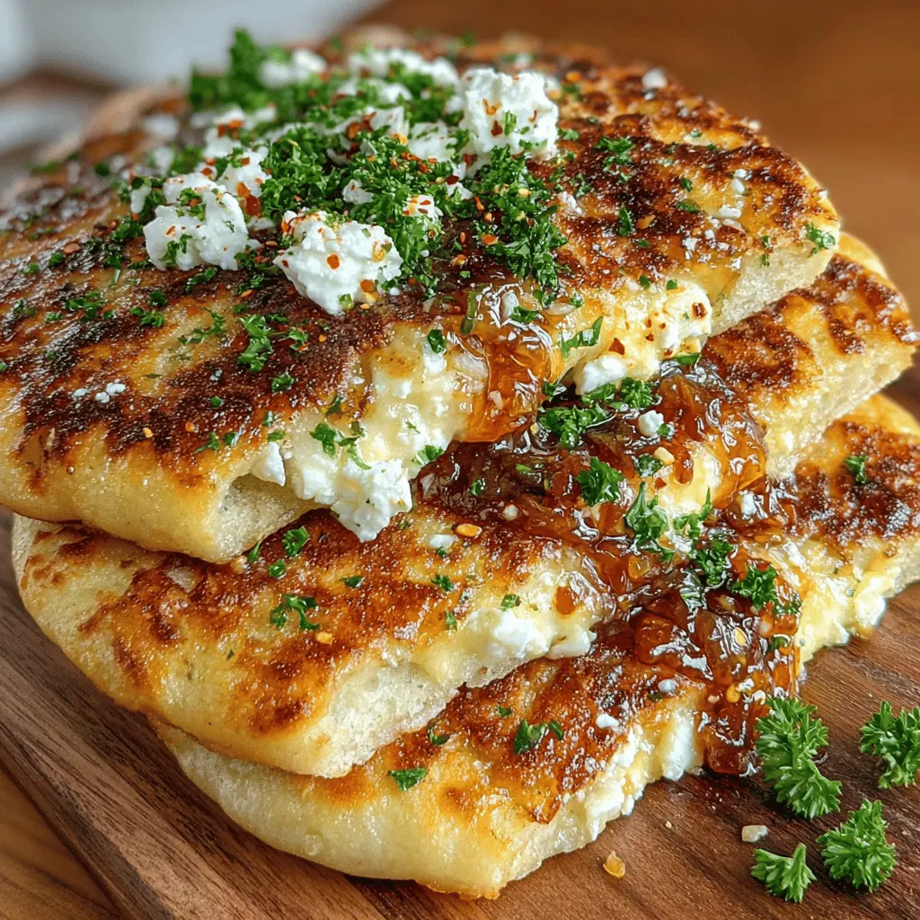 The success of the Caramelized Onion & Feta Stuffed Flatbreads hinges on the quality and harmony of its ingredients. Let’s explore the key components that contribute to its unique flavor profile.