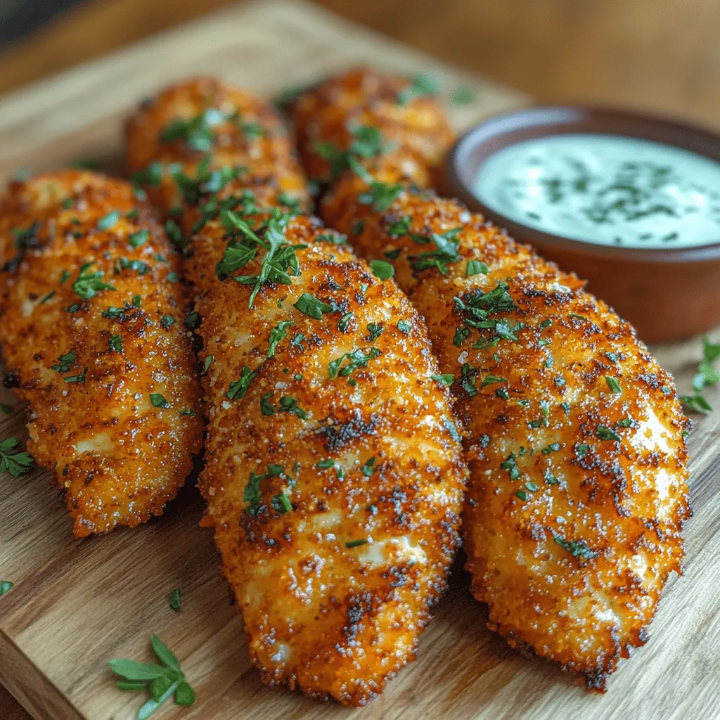 Chicken tenders have long held a cherished place in American cuisine, recognized as a beloved comfort food that appeals to both young and old. Their tender, juicy bite combined with a satisfying crunch makes them a go-to choice for families and gatherings alike. Among the myriad of ways to prepare chicken tenders, our Crispy Ranch Chicken Tenders stand out with their unique flavor profile and unbeatable texture. Infused with the rich taste of buttermilk and seasoned with zesty ranch spices, these homemade tenders elevate this classic dish to new heights, making them a perfect addition to any meal or event.