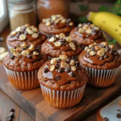 The combination of flavors and textures in chocolate banana muffins is nothing short of enchanting. The natural sugars found in ripe bananas provide a deep sweetness that perfectly complements the rich, slightly bitter notes of cocoa, resulting in a muffin that is both moist and flavorful. The soft, tender crumb of these muffins creates a delightful contrast to the occasional burst of melted chocolate, making each bite a pleasure to savor.
