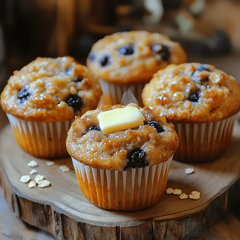 Muffins have long been a favored choice for breakfast and snacks, cherished for their convenience and versatility. Whether enjoyed on busy mornings or as a delightful accompaniment to afternoon tea, muffins are a beloved staple in many households. Among the myriad of muffin varieties, Sweet Blueberry Oat Muffins stand out not only for their delicious flavor but also for their impressive health benefits. This recipe combines the natural sweetness of blueberries with the wholesome goodness of oats, making it an ideal option for health-conscious individuals and families.