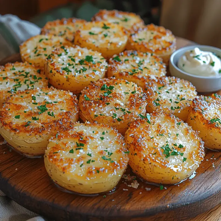 Potato-based snacks have long been a favorite across various cuisines, captivating taste buds around the world. From classic French fries to innovative potato chips, these versatile tubers offer an irresistible combination of comfort and flavor. Among the myriad of potato recipes, *Crispy Parmesan Potato Rounds* stand out for their delightful crunch and savory depth. Whether served as an appetizer at a gathering or as a side dish to complement a hearty meal, these rounds are sure to impress both family and guests alike.