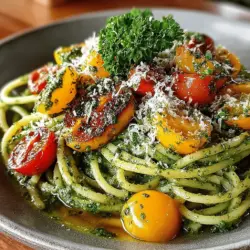 In the culinary world, few dishes evoke the vibrant flavors and aromatic bliss of homemade pesto paired with al dente pasta. Imagine the lush green of fresh basil leaves, the nutty warmth of toasted pine nuts, and the sharp, savory notes of aged Parmesan cheese coming together in a symphony of taste. Basil Bliss Pesto Pasta is not just a meal; it is a celebration of fresh ingredients that effortlessly brings the essence of Italian cuisine into your home.