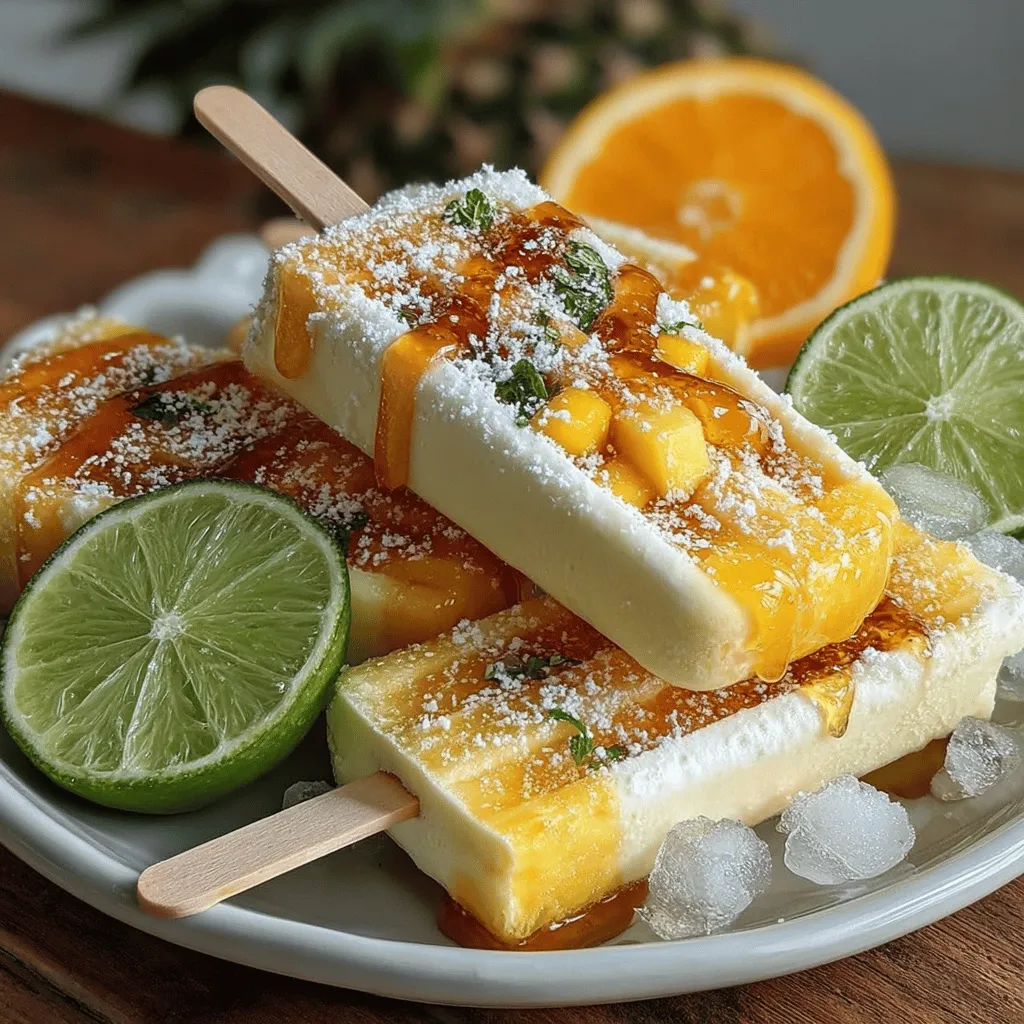 In the heat of summer, when the sun blazes down and the air is thick with warmth, nothing beats the comfort of a refreshing treat that cools you down while tantalizing your taste buds. Enter the Tropical Bliss Frozen Mango Pineapple Pops, an ideal solution that combines the natural sweetness of ripe mangoes and juicy pineapples with the creamy indulgence of coconut milk. This easy-to-make recipe is not only delicious but also packed with vibrant tropical flavors that will transport you to a sunny beach, no matter where you are.